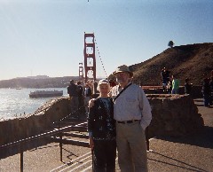 Ruth Dorrough; Dan Dorrough; San Francisco; Golden Gate Bridge