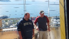 tourists at Seattle Space Needle