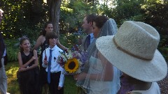 Ellery, Jacob Wheeler; Katherine (Kat) McDougal Wheeler McCandless; Ben Dorrough; Sarah Derry; Ruth Bennett McDougal Dorrough; Ben and Sarah s Wedding; Dunn Gardens; Seattle, WA