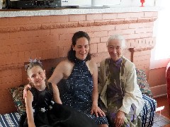 Ellery, Katherine McDougal Wheeler McCandless; Ruth Bennett McDougal Dorrough; NE 50th street; Seattle, WA