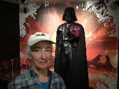Ruth Bennett McDougal Dorrough; Darth Vader (Star Wars) Costume; EMP Museum; Seattle, WA