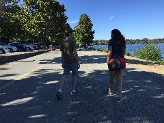 Ben Dorrough; Sarah Elizabeth Derry; Green Lake Trail; Seattle, WA