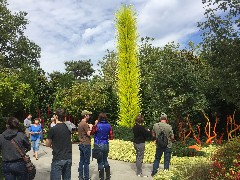 Sarah Elizabeth Derry; Ben Dorrough; Chihuly GArden & Glass; Space Needle; Seattle, WA