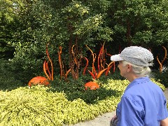 Ruth Bennett McDougal Dorrough; Chihuly Garden & Glass; Space Needle; Seattle, WA