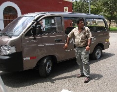 Oasis Peru South America Trips flat tire
