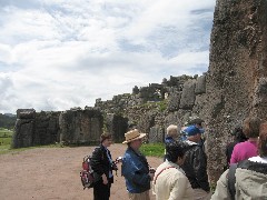 Trish Davis; Peter Kane; Sys Inman; Rashan Malva; Sheldon Gilbert; Temple of the Sun; Qoricancha; Cusco Peru South America Trips
