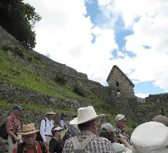 Sheldon Gilbert; Peter Kane; Dan Linscott; Carole Linscott; Richard Tupper; Jack Stormo; Machu Picchu Peru South America Trips