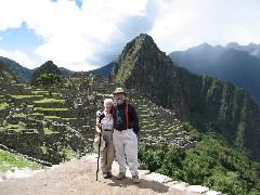 Ruth Bennett McDougal Dorrough; Dan Dorrough; Machu Picchu Peru South America Trips
