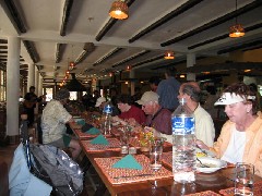 Jack Stormo; Trish Davis; Peter Kane; Dan Linscott; Carole Linscott; Machu Picchu Village Peru South America Trips