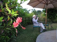 Ruth Dorrough; Royal Palm Hotel Ecuador South America Trips flowers