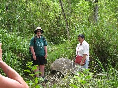 Trish Davis; Rashan Malva; Giant Turtle; Tortoises Wild Ecuador South America Trips