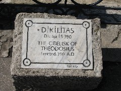Trips; Turkey; Dikilitas; Obelisk of Theodosius; Blue Mosque