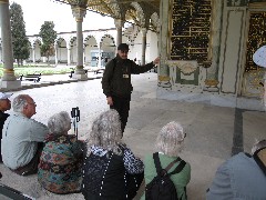 Trips; Turkey; Robert (Bob) Fulton; Virginia (Ginger) Fulton; Diane Sengstock; Adnan Duvenci; Angelika Levien; Topkai Palace