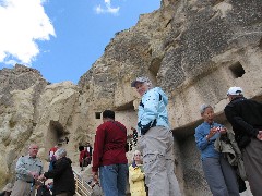 Trips; Turkey; Robert (Bob) Fulton; Virginia (Ginger) Fulton; Ruth Dorrough; Evelyn (Evie) Char; Vernon (Vern) Char; Goreme Open Air Museum
