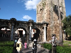 Trips; Turkey; Antalya; Hadrians Gate
