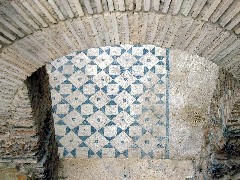 Trips; Turkey; mosaics on floor; Ephesus; Terrace House