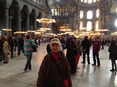 Ruth Dorrough; Turkey; Hagia Sophia