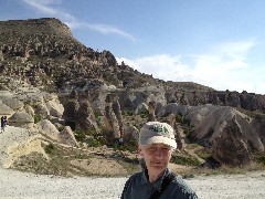 Ruth Bennett McDougal Dorrough; Turkey; Uchisar Castle Hike