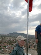 Ruth Bennett McDougal Dorrough; Turkey; Uchisar Castle Hike; rotated