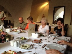 Bill Cotner; Trina Cotner; Sally Reiquam; Barbara Slotnik; Savon Hotel Antioch