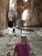 Ruth Bennett McDougal Dorrough; Turkey; Titus Tunnel Hike; rotated