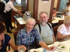 Ruth Bennett McDougal Dorrough; Dan Dorrough; Turkey; Restaurant (Imam Cagdas)