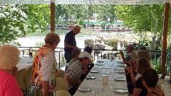 Sally Reiquam; Celia Wilson; Carl Smith; Pat Rehberg; Al Levit; Carol Smith; Bill Cotner; Barbara Slotnik; Turkey; Selale Restaurant