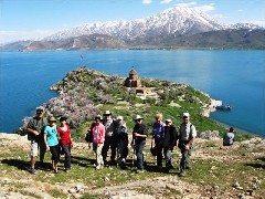 Carl Smith; Carol Smith; Barbara Slotnik; Trina Cotner; Dan Dorrough; Ruth Bennett McDougal Dorrough; Bill Cotner; Celia Wilson; Pat Rehberg; Al Levit; Akdamar Island Turkey; Group Photos