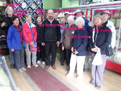 Pat Macholl; Barbara Slotnik; Trina Cotner; Carol Smith; local; Celia Wilson; Pat Rehberg; Al Levit; Ruth Bennett McDougal Dorrough; Dan Dorrough; Sally Reiquam; Linda Bishop; Rochelle Wolk; Kasar Cheese Store- Kars Turkey; Group Photos