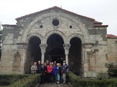 Celia Wilson; Carl Smith; Carol Smith; Linda Bishop; Pat Macholl; Trina Cotner; Bill Cotner; Barbara Slotnik; Al Levit; Sally Reiquam; Ruth Bennett McDougal Dorrough; Dan Dorrough; Hagia Sophia Museum in Trabzon; Group Photos