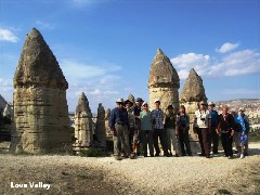 Bill Cotner; Trina Cotner; Carl Smith; Pat Rehberg; Al Levit; Barbara Slotnik; Linda Bishop; Pat Macholl; Dan Dorrough; Celia Wilson; Sally Reiquam; Ruth Bennett McDougal Dorrough; Love Valley Cappadocia Turkey; Group Photos