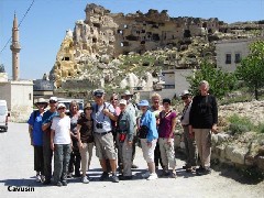Rochelle Wolk; Al Levit; Pat Rehberg; Linda Bishop; Carol Smith; Carl Smith; Trina Cotner; Ruth Bennett McDougal Dorrough; Dan Dorrough; Sally Reiquam; Celia Wilson; Barbara Slotnik; Bill Cotner; Pat Macholl; Turkey; Group Photos