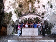 Ruth Bennett McDougal Dorrough; Al Levit; Ruth Bennett McDougal Dorrough; Al Levit; Sally Reiquam; Pat Macholl; Barbara Slotnik; Celia Wilson; Trina Cotner; Linda Bishop; Carl Smith; Carol Smith; Celia Wilson; Bill Cotner; Cave Church of Saint Peter Anti