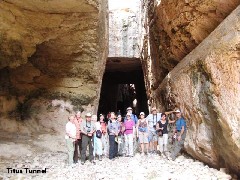 Celia Wilson; Pat Macholl; Bill Cotner; Sally Reiquam; Trina Cotner; Linda Bishop; Pat Rehberg; Ruth Bennett McDougal Dorrough; Dan Dorrough; Carol Smith; Carl Smith; Barbara Slotnik; Al Levit; Titus Tunnel Hatay Turkey; Group Photos