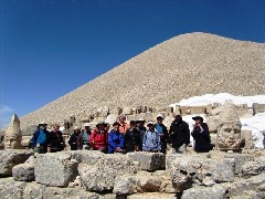 Dan Dorrough; Celia Wilson; Sally Reiquam; Ruth Bennett McDougal Dorrough; Trina Cotner; Linda Bishop; Barbara Slotnik; Pat Macholl; Carl Smith; Carol Smith; Pat Rehberg; Al Levit; Carl Smith; Rochelle Wolk; Mount Nemrut Turkey; Group Photos
