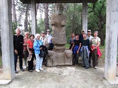 Pat Macholl; Linda Bishop; Carol Smith; Sally Reiquam; Bill Cotner; Dan Dorrough; Linda Bishop; Barbara Slotnik; Carl Smith; Pat Rehberg; Al Levit; Trina Cotner; Karatepe (Late Hittites) Palace Osmanabad, Turkey; Group Photos