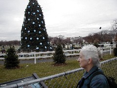 Ruth Bennett McDougal Dorrough; The National Christmas Tree; Washington DC 2005 Trips