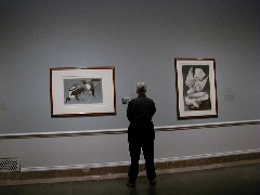 Ruth Bennett McDougal Dorrough; Audubon exhibit; National Gallery of Art; Washington DC 2005 Trips