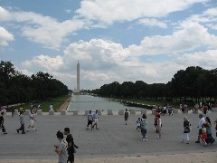 Washington monument and Capitol Washington DC