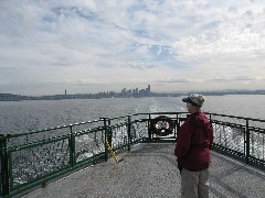 Ruth Bennett McDougal Dorrough; Ferry to Bainbridge Island; Trips; Washington State;