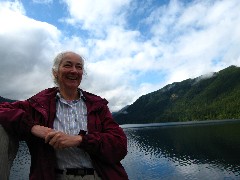 Ruth Bennett McDougal Dorrough; Crescent Lake; Washington State; Olympia National Park