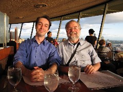 Ben Dorrough; Dan Dorrough; Skyview Restaurant Space Needle Washington State; Seattle