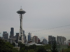 Space Needle; Washington State; Seattle
