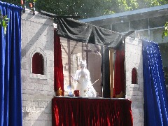 puppet show at Italian festival; Washington State; Seattle