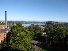View from Computer Science Building at Washington State University; Seattle