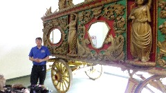 wagon; Ringling Circus World Baraboo, WI