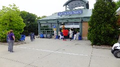 characters; Tailgate house; Miller Park Milwaukee, WI