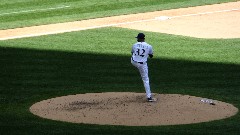 baseball game between Milwaukee Brewer s and Miami Marlin s; Miller Park Milwaukee, WI
