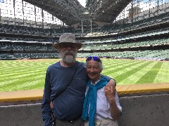 Dan Dorrough; Ruth Bennett McDougal Dorrough; MIller Park Milwaukee WI