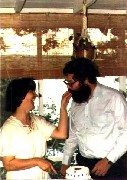 Ruth Bennett McDougal Dorrough; Dan Dorrough; wedding reception at Porter & Claudia s House